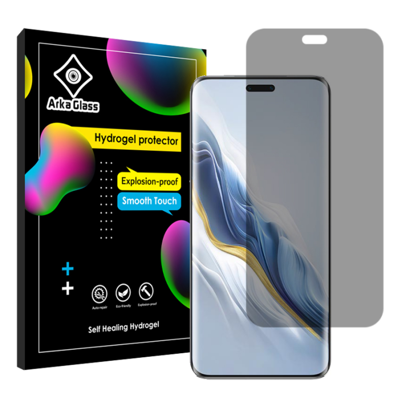 محافظ صفحه نمایش حریم شخصی آرکا گلس مدل Tough مناسب برای گوشی موبایل آنر Magic 6 Pro محافظ صفحه نمایش حریم شخصی آرکا گلس مدل Tough مناسب برای گوشی موبایل آنر Magic 6 Pro