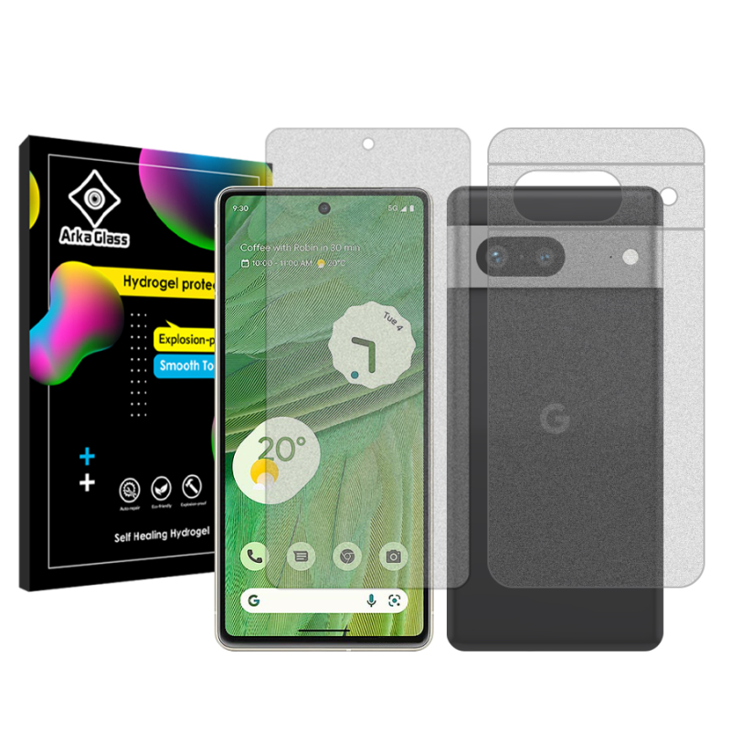 محافظ صفحه نمایش مات آرکا گلس مدل Tough مناسب برای گوشی موبایل گوگل Pixel 6 Pro به همراه محافظ پشت گوشی محافظ صفحه نمایش مات آرکا گلس مدل Tough مناسب برای گوشی موبایل گوگل Pixel 6 Pro به همراه محافظ پشت گوشی