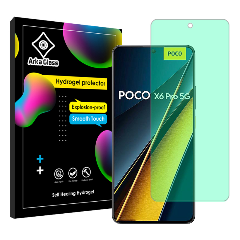محافظ صفحه نمایش گرین لایت آرکا گلس مدل Tough مناسب برای گوشی موبایل شیائومی Poco X6 Pro محافظ صفحه نمایش گرین لایت آرکا گلس مدل Tough مناسب برای گوشی موبایل شیائومی Poco X6 Pro