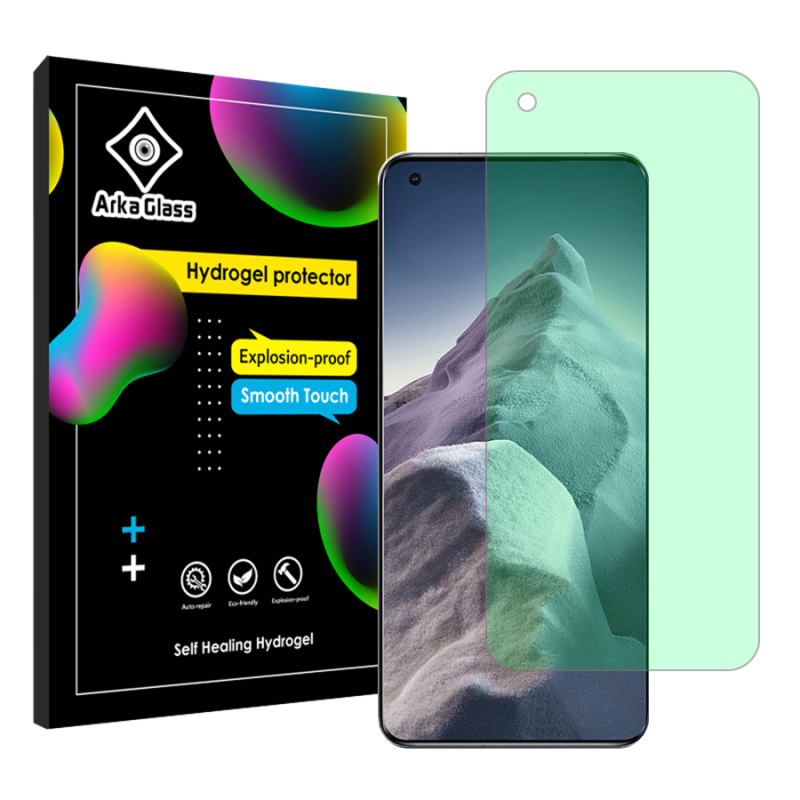 محافظ صفحه نمایش گرین لایت آرکا گلس مدل Tough مناسب برای گوشی موبایل شیائومی Mi 11 Ultra