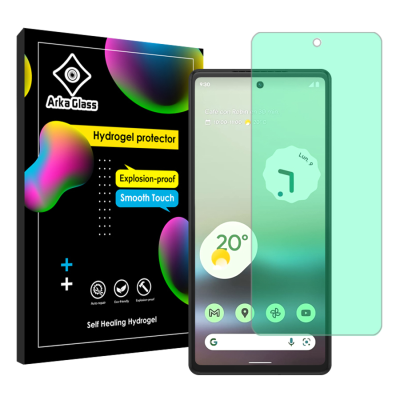 محافظ صفحه نمایش گرین لایت آرکا گلس مدل Tough مناسب برای گوشی موبایل گوگل Pixel 6a محافظ صفحه نمایش گرین لایت آرکا گلس مدل Tough مناسب برای گوشی موبایل گوگل Pixel 6a