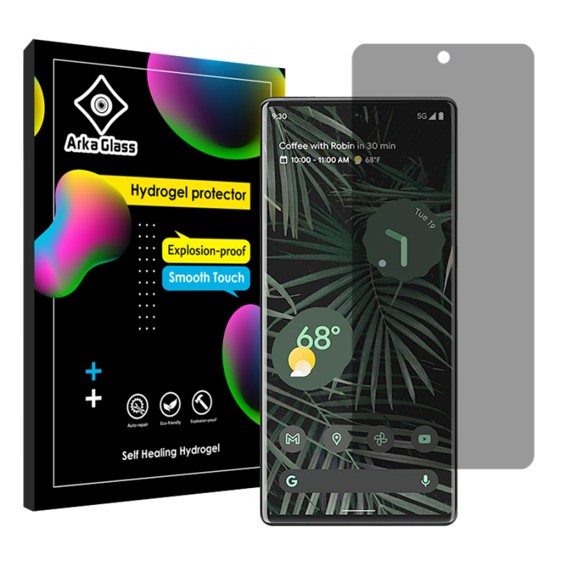 محافظ صفحه نمایش حریم شخصی آرکا گلس مدل Tough مناسب برای گوشی موبایل گوگل Pixel 6 Pro محافظ صفحه نمایش حریم شخصی آرکا گلس مدل Tough مناسب برای گوشی موبایل گوگل Pixel 6 Pro