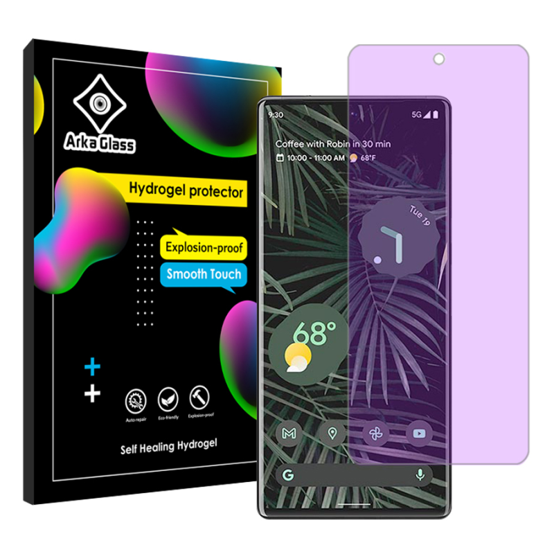 محافظ صفحه نمایش آنتی پرپل آرکا گلس مدل Tough مناسب برای گوشی موبایل گوگل Pixel 6 Pro محافظ صفحه نمایش آنتی پرپل آرکا گلس مدل Tough مناسب برای گوشی موبایل گوگل Pixel 6 Pro