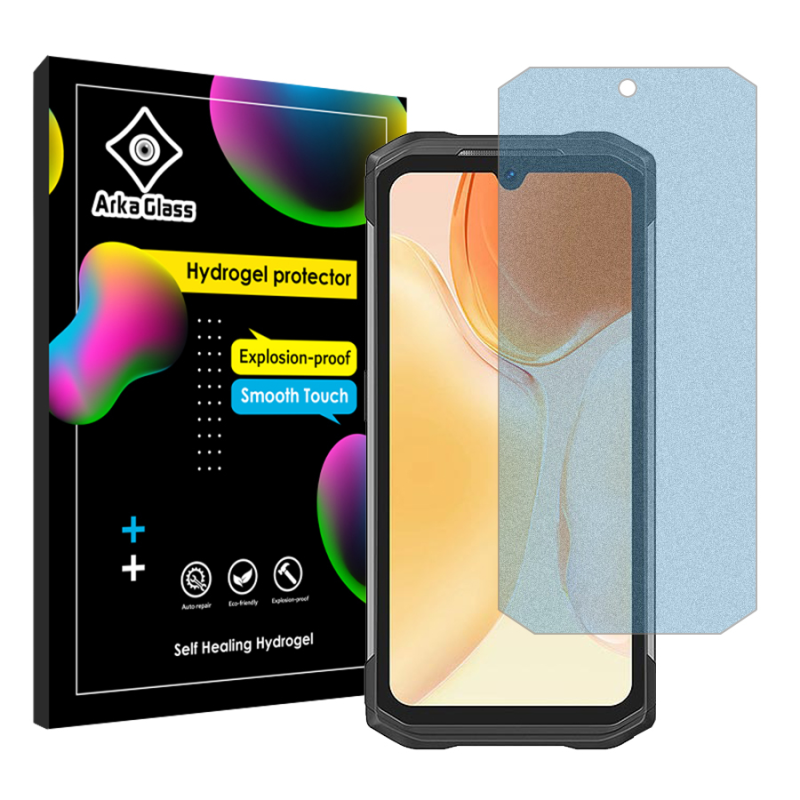 محافظ صفحه نمایش مات ضد اشعه آبی آرکا گلس مدل Tough مناسب برای گوشی موبایل دوجی S98 محافظ صفحه نمایش مات ضد اشعه آبی آرکا گلس مدل Tough مناسب برای گوشی موبایل دوجی S98