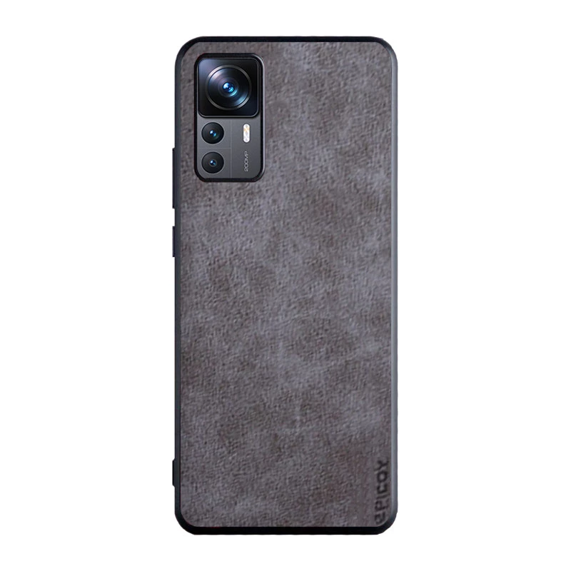 کاور گوشی شیائومی  Redmi K50 Ultra / 12T / 12T Pro اپیکوی مدل Horse-Leather-خاکستری کاور گوشی شیائومی  Redmi K50 Ultra / 12T / 12T Pro اپیکوی مدل Horse-Leather-خاکستری