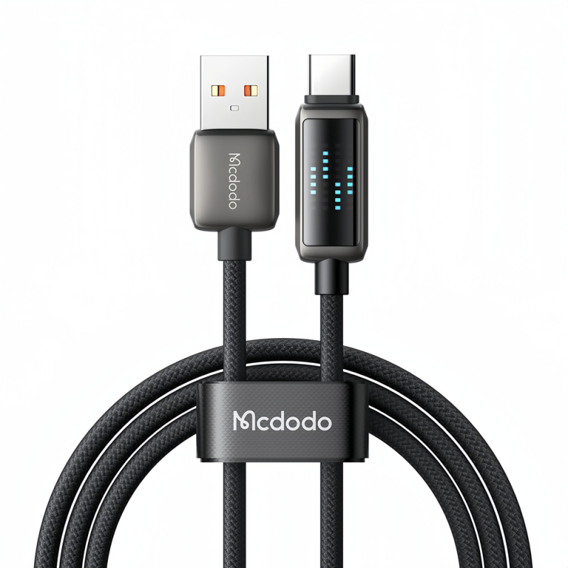 کابل تبدیل USB به USB-C مک دودو مدل CA-235 طول 1.2 متر کابل تبدیل USB به USB-C مک دودو مدل CA-235 طول 1.2 متر