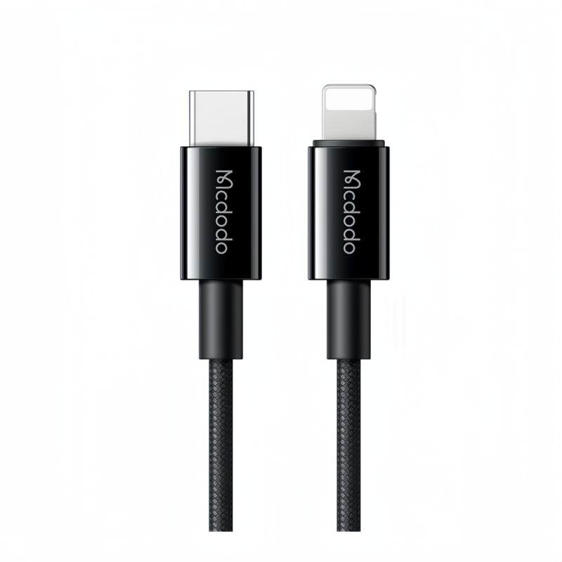 کابل تبدیل USB-C به لایتنینگ مک دودو مدل CA-2761 طول 1.2 متر کابل تبدیل USB-C به لایتنینگ مک دودو مدل CA-2761 طول 1.2 متر