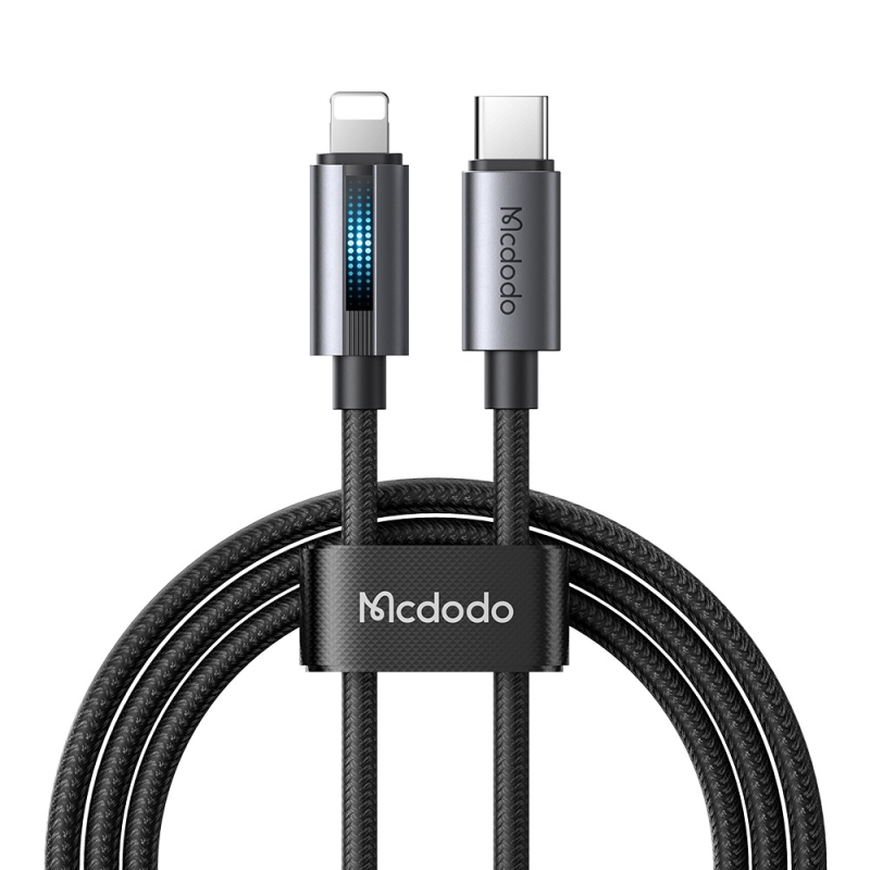 کابل تبدیل USB-C به لایتنینگ مک دودو مدل CA-5710 طول 1.2 متر کابل تبدیل USB-C به لایتنینگ مک دودو مدل CA-5710 طول 1.2 متر