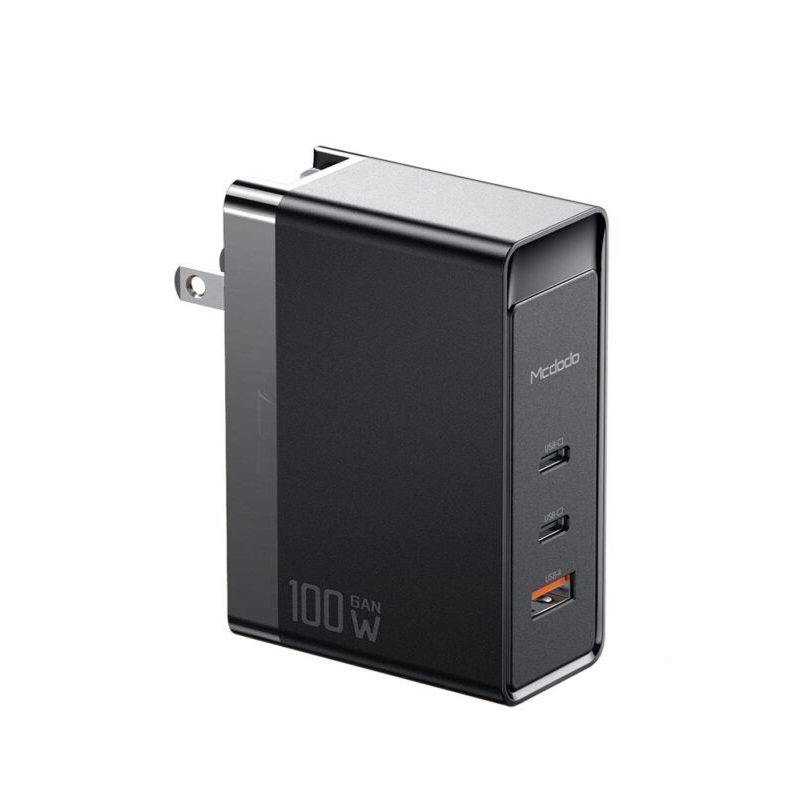 شارژر دیواری 100 وات مک دودو مدل CH-810 GaN Version 100W شارژر دیواری 100 وات مک دودو مدل CH-810 GaN Version 100W