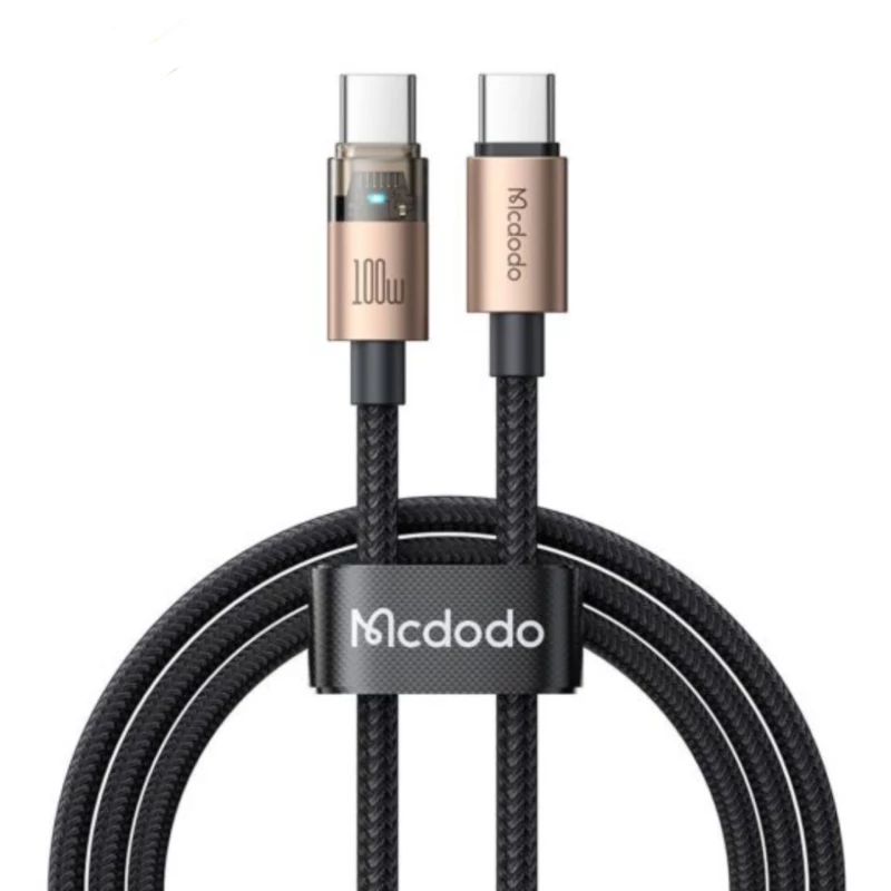 کابل دو سر تایپ سی مک دودو مدل ca-558 100W طول 1.2متر-سفید کابل دو سر تایپ سی مک دودو مدل ca-558 100W طول 1.2متر-سفید