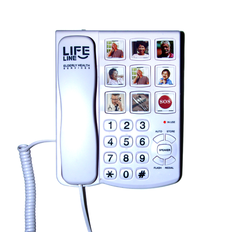 تلفن لایف لاین کد PA-038 مدل ویژه سالمندان تلفن لایف لاین کد PA-038 مدل ویژه سالمندان