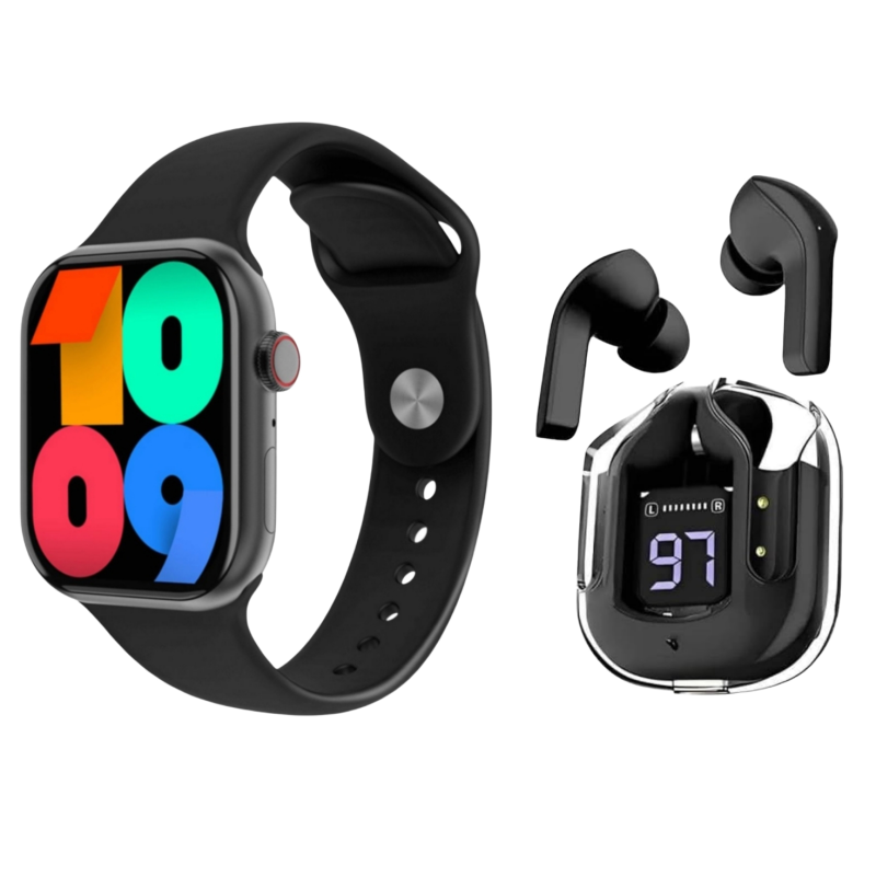 ساعت هوشمند ۴۱ میلی متری ویسمی مدل WS-X18 MINI به همراه هدفون ساعت هوشمند ۴۱ میلی متری ویسمی مدل WS-X18 MINI به همراه هدفون