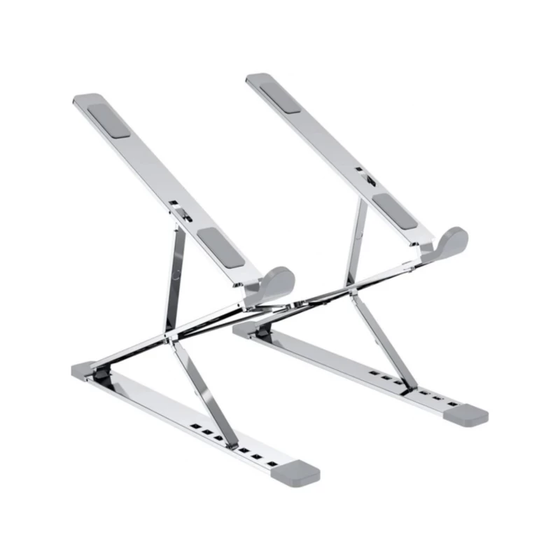 پایه نگهدارنده لپ تاپ مدل AP-ST204-نقرهای پایه نگهدارنده لپ تاپ مدل AP-ST204-نقرهای