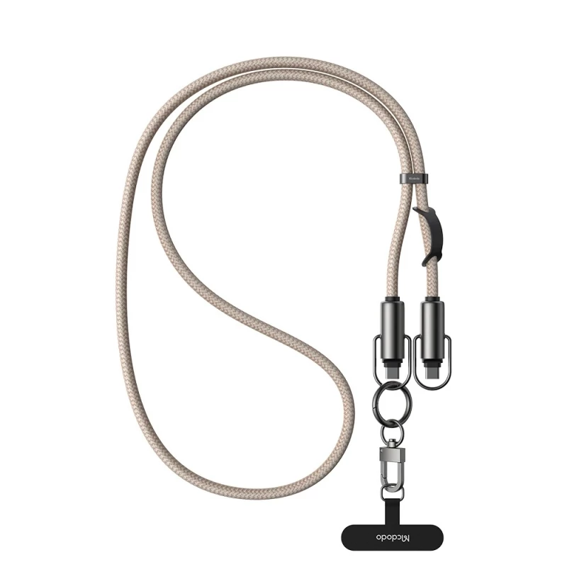 کابل تایپ سی به لایتنینگ مک دودو مدل CA-682 طول 1.2 متر-خاکی کابل تایپ سی به لایتنینگ مک دودو مدل CA-682 طول 1.2 متر-خاکی