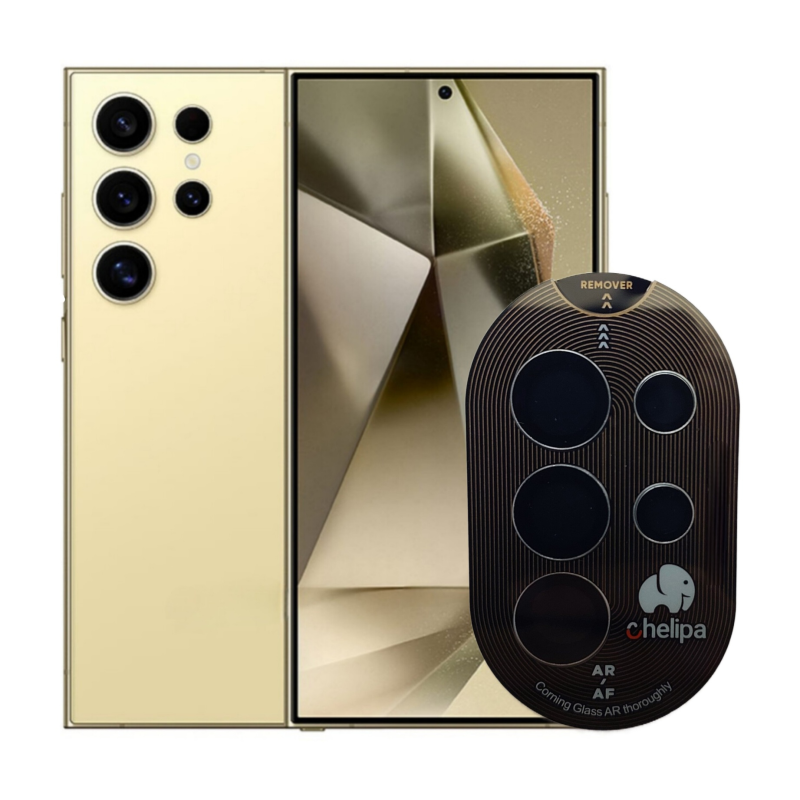 محافظ لنز دوربین چلیپا مدل Titanium مناسب برای گوشی موبایل سامسونگ Galaxy S24 Ultra محافظ لنز دوربین چلیپا مدل Titanium مناسب برای گوشی موبایل سامسونگ Galaxy S24 Ultra
