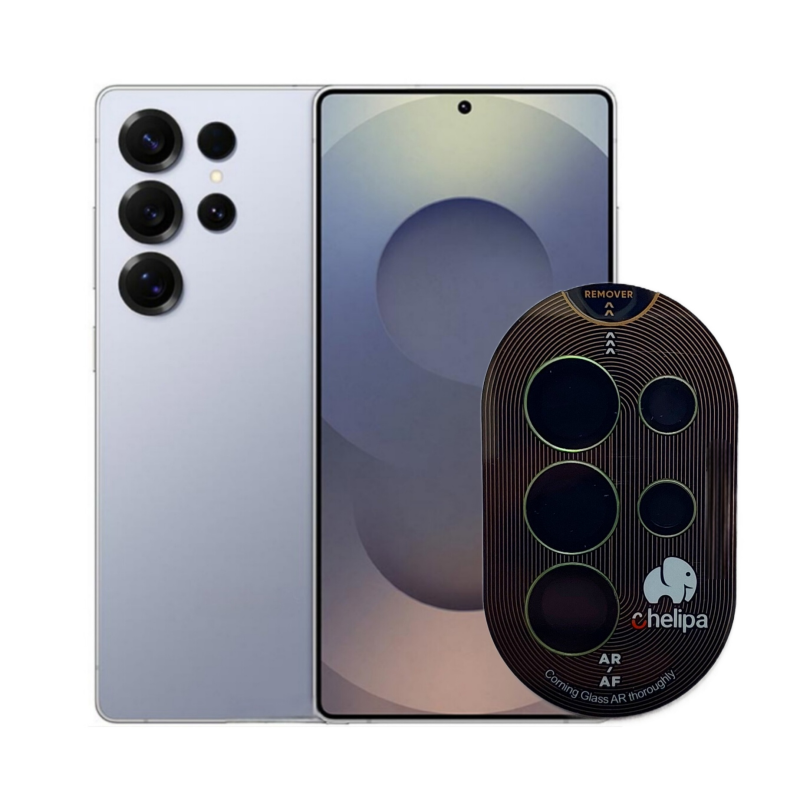 محافظ لنز دوربین چلیپا مدل Titanium مناسب برای گوشی موبایل سامسونگ Galaxy S25 Ultra محافظ لنز دوربین چلیپا مدل Titanium مناسب برای گوشی موبایل سامسونگ Galaxy S25 Ultra