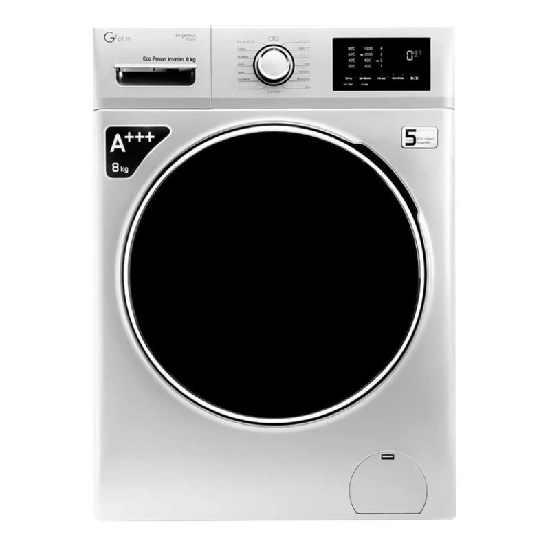 ماشین لباسشویی 8 کیلوگرم اتوماتیک جی پلاس مدل GWM-M822W ماشین لباسشویی 8 کیلوگرم اتوماتیک جی پلاس مدل GWM-M822W