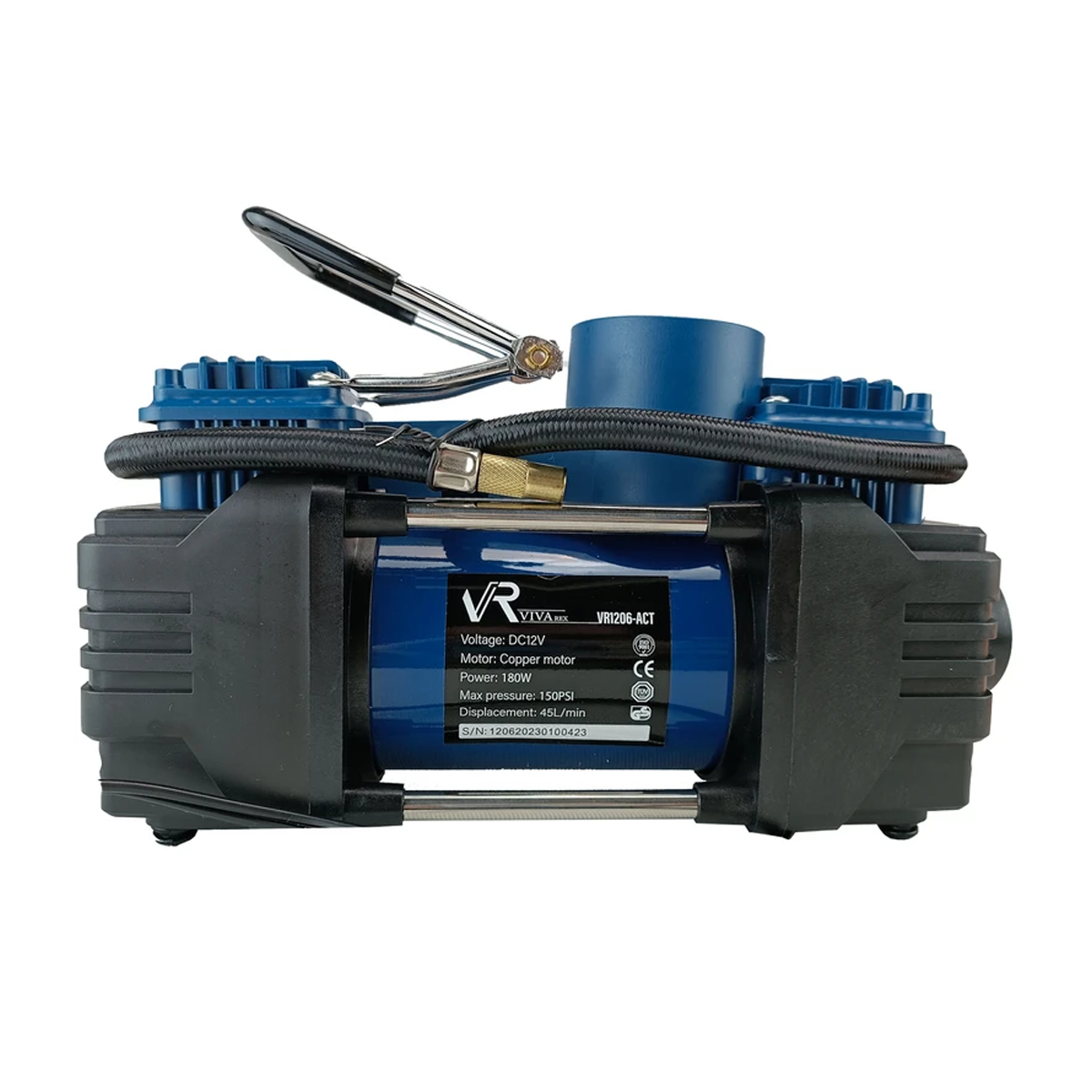 کمپرسور هوا ویوارکس مدل VR 1206-ACT-آبی کمپرسور هوا ویوارکس مدل VR 1206-ACT-آبی