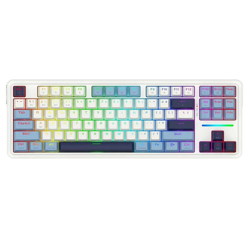 کیبورد گیمینگ ردراگون مدل K728WBB PRO RGB کیبورد گیمینگ ردراگون مدل K728WBB PRO RGB