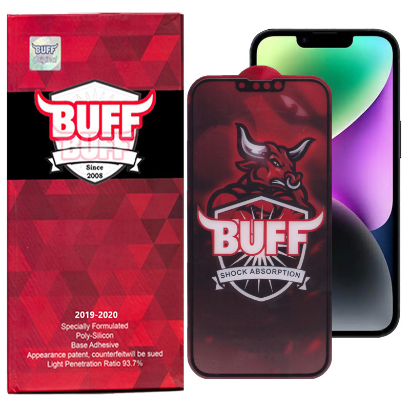 گلس گوشی اپل آیفون 13پرو/13/14 بوف مدل Crystal Double گلس گوشی اپل آیفون 13پرو/13/14 بوف مدل Crystal Double