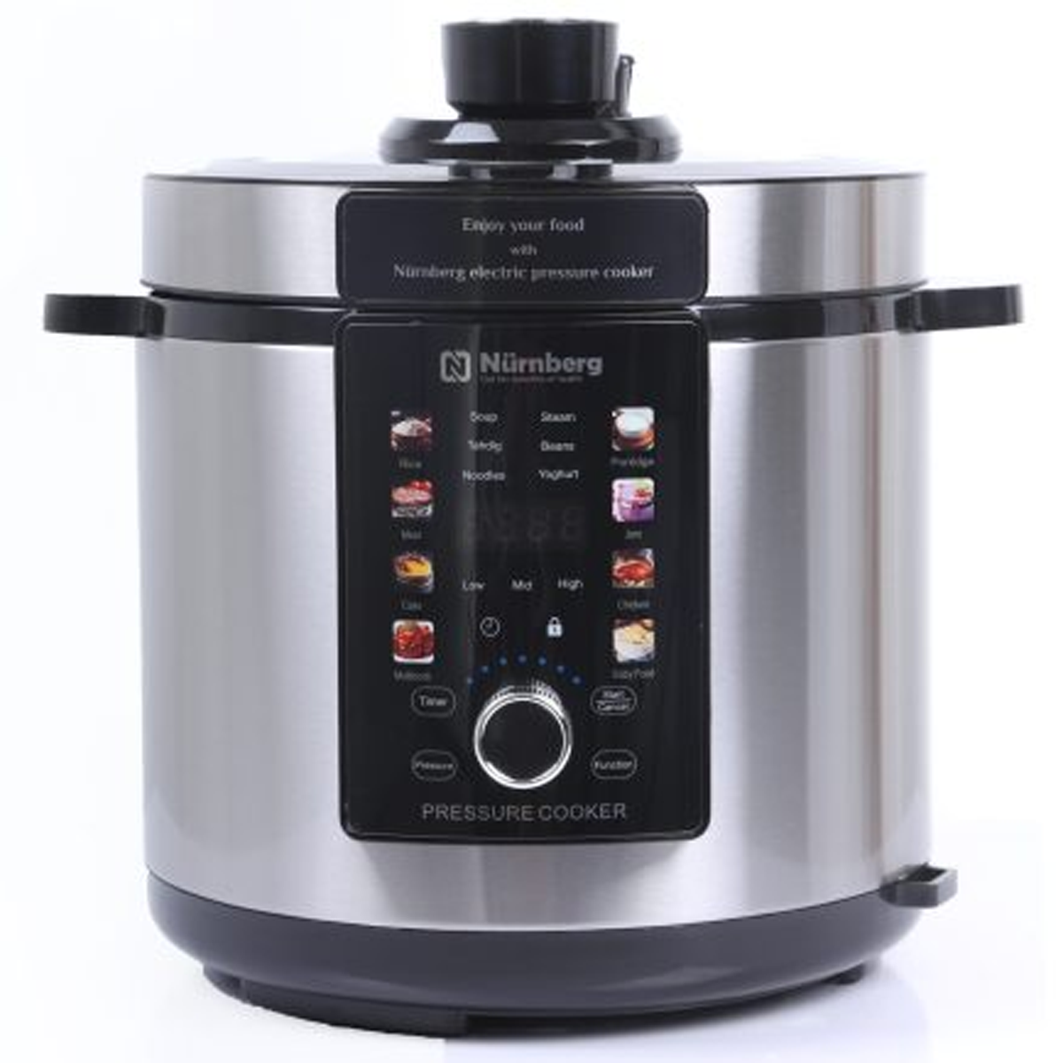 زودپز برقی نورنبرگ مدل ENG-175PR گنجایش 6 لیتر زودپز برقی نورنبرگ مدل ENG-175PR گنجایش 6 لیتر