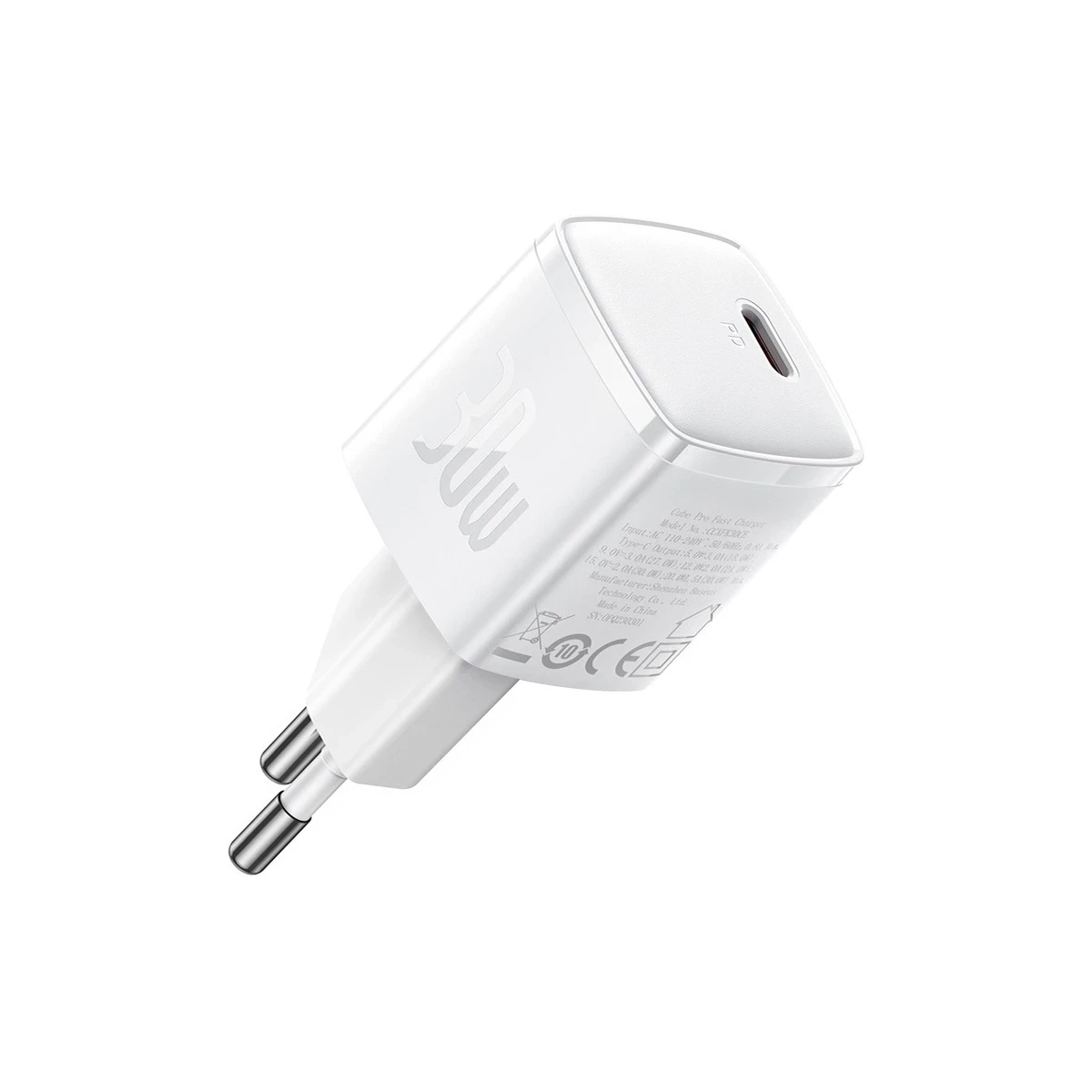 شارژر دیواری باسئوس مدل Cube Pro CCXFK30CE توان 30 وات-مشکی شارژر دیواری باسئوس مدل Cube Pro CCXFK30CE توان 30 وات-مشکی