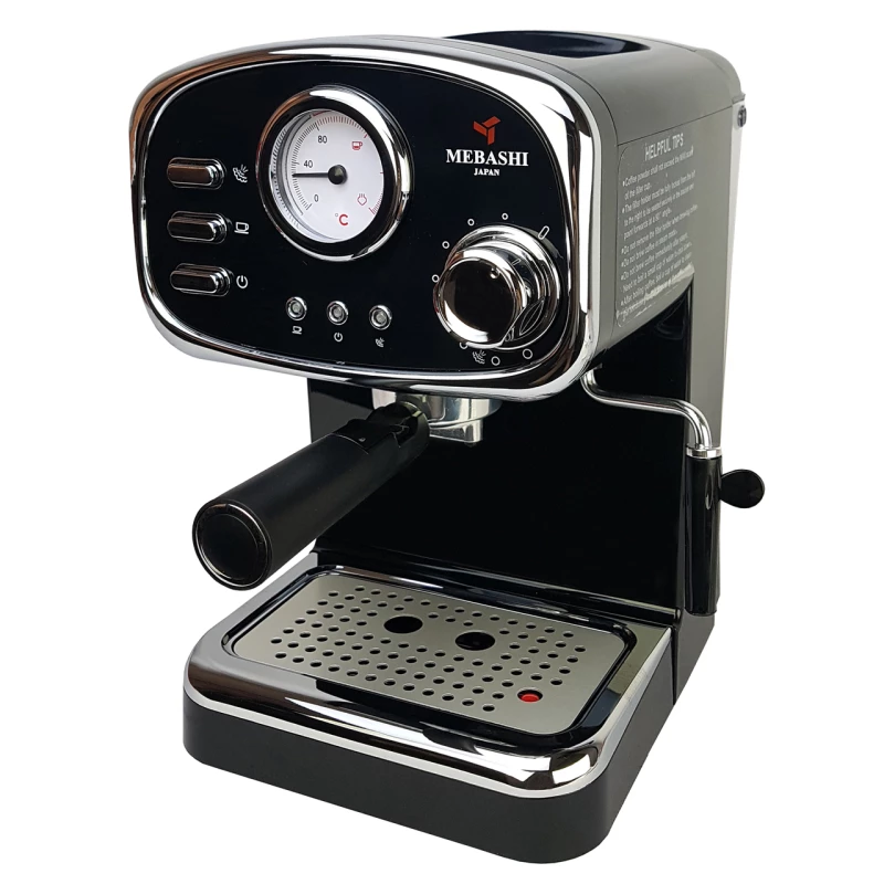 اسپرسو ساز مباشی مدل ECM2010-مشکی خاکستری