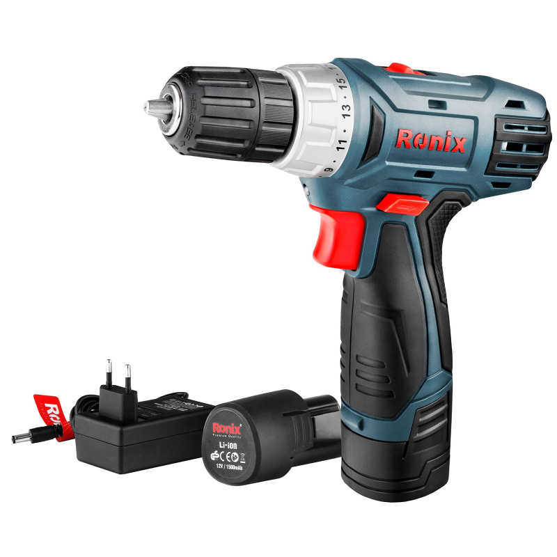 دریل شارژی رونیکس مدل 8012 دریل شارژی رونیکس مدل 8012