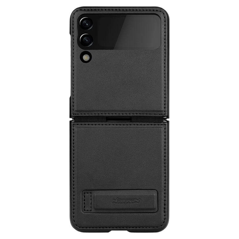 کیف کلاسوری گوشی سامسونگ Galaxy Z Flip4 5G نیلکین مدل Qin Vegan leather کیف کلاسوری گوشی سامسونگ Galaxy Z Flip4 5G نیلکین مدل Qin Vegan leather