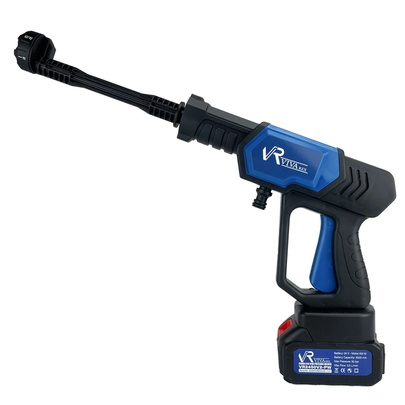 کارواش شارژی ویوارکس مدل VR2450V2-PW new-آبی کارواش شارژی ویوارکس مدل VR2450V2-PW new-آبی