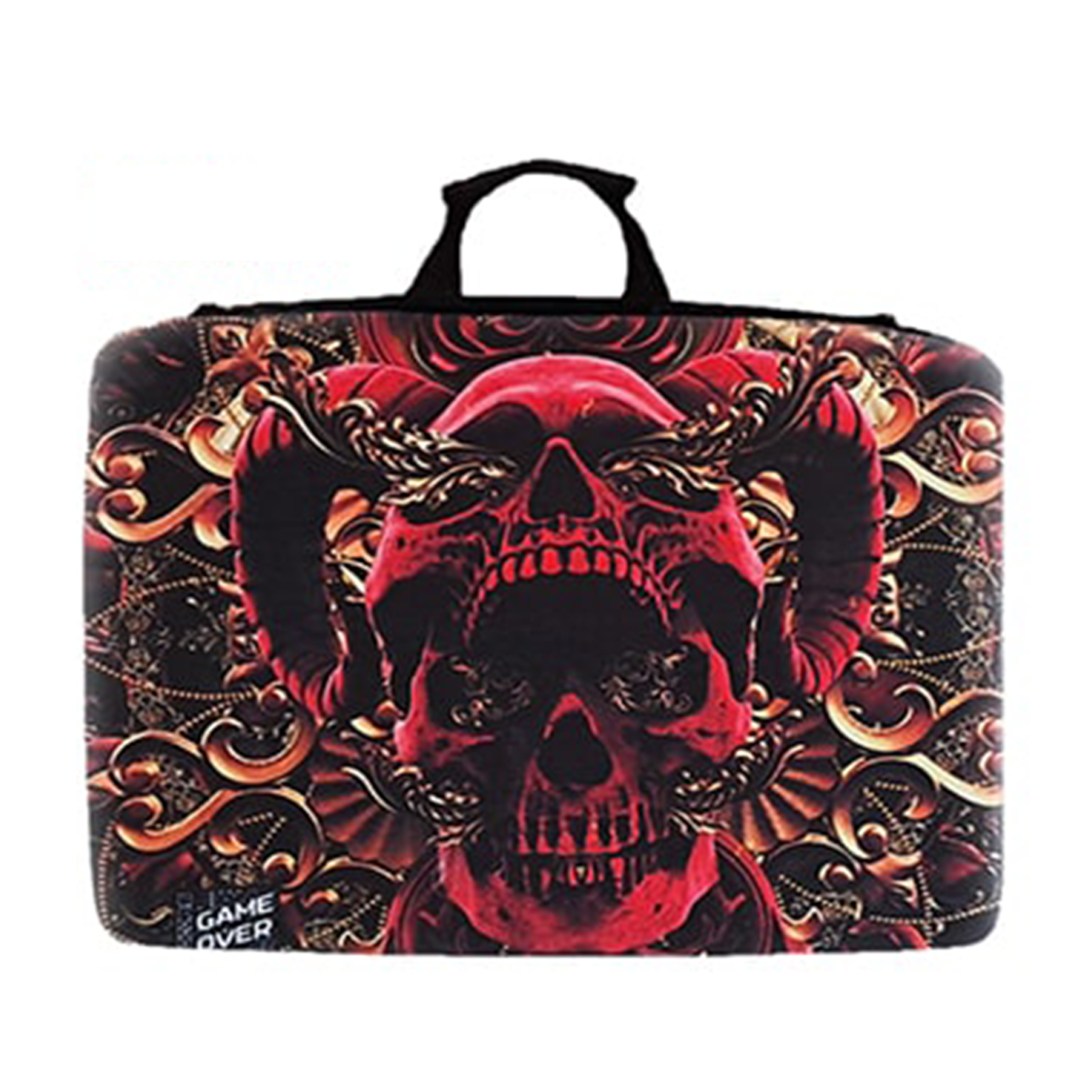 کیف حمل کنسول PS5 Slim طرح جمجمه شیطان skull کیف حمل کنسول PS5 Slim طرح جمجمه شیطان skull