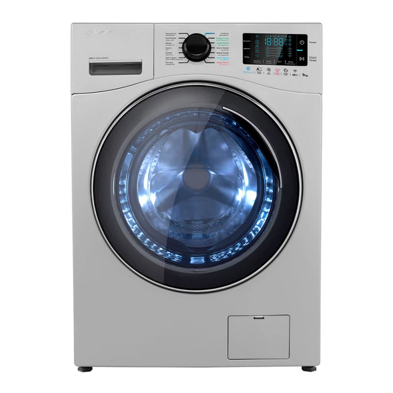 ماشین لباسشویی اسنوا 9 کیلویی مدل SWM-E91S-نقره ای