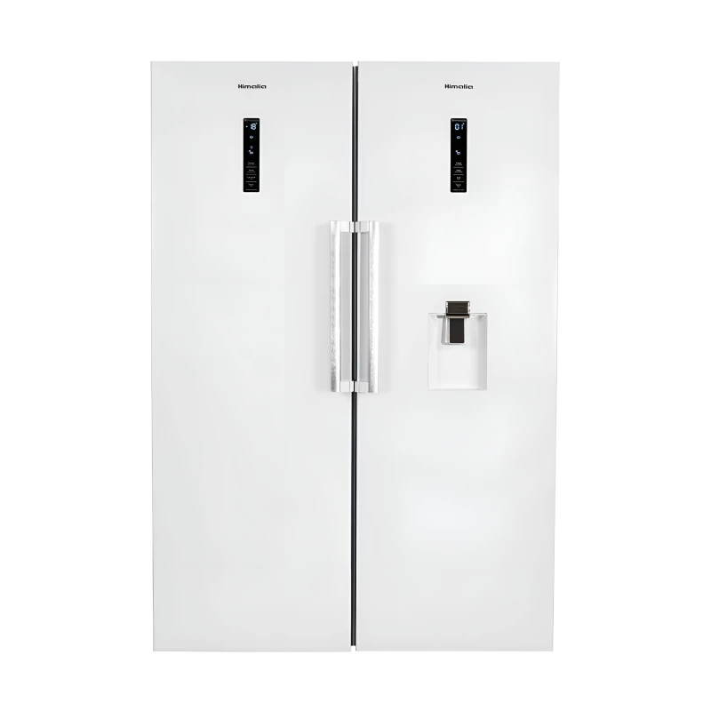 یخچال و فریزر دوقلو هیمالیا مدل آیس ایج HREN45001 - HFZN38002-سفید یخچال و فریزر دوقلو هیمالیا مدل آیس ایج HREN45001 - HFZN38002-سفید