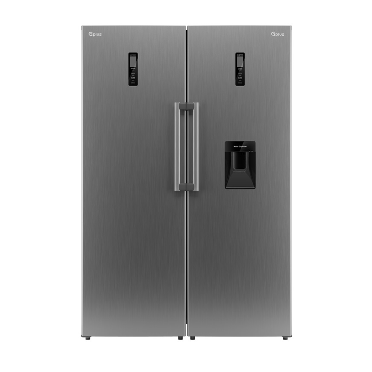 یخچال فریزر دو قلو جی پلاس مدل GRF-P2736LS/FS  یخچال فریزر دو قلو جی پلاس مدل GRF-P2736LS/FS