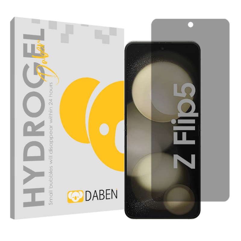 محافظ صفحه نمایش حریم شخصی دبن مدل Tough مناسب برای گوشی موبایل سامسونگ Galaxy Z Flip5 محافظ صفحه نمایش حریم شخصی دبن مدل Tough مناسب برای گوشی موبایل سامسونگ Galaxy Z Flip5