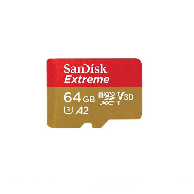 کارت حافظه microSDXC سن دیسک مدل Extreme کلاس A2 استاندارد UHS-I U3 سرعت 170MBs ظرفیت 64 گیگابایت  کارت حافظه microSDXC سن دیسک مدل Extreme کلاس A2 استاندارد UHS-I U3 سرعت 170MBs ظرفیت 64 گیگابایت