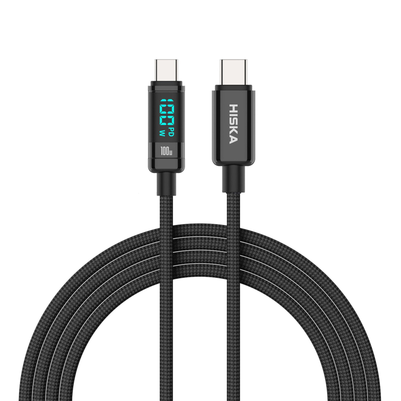 کابل دو سر تایپ سی هیسکا مدل LX-20CC طول 1 متر کابل دو سر تایپ سی هیسکا مدل LX-20CC طول 1 متر