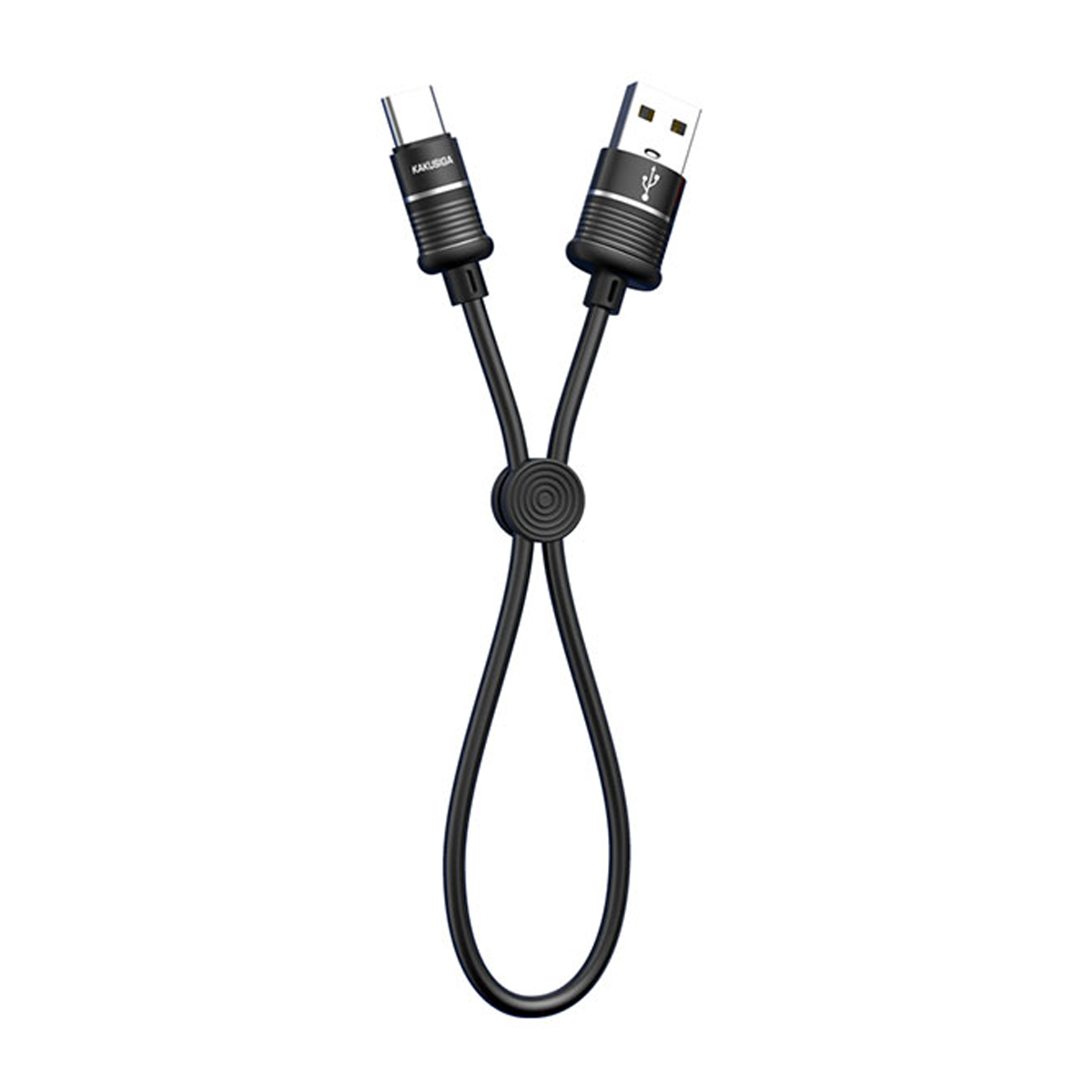 کابل تایپ سی کاکوسیگا مدل KSC-351 طول 25 سانتی متر-مشکی کابل تایپ سی کاکوسیگا مدل KSC-351 طول 25 سانتی متر-مشکی