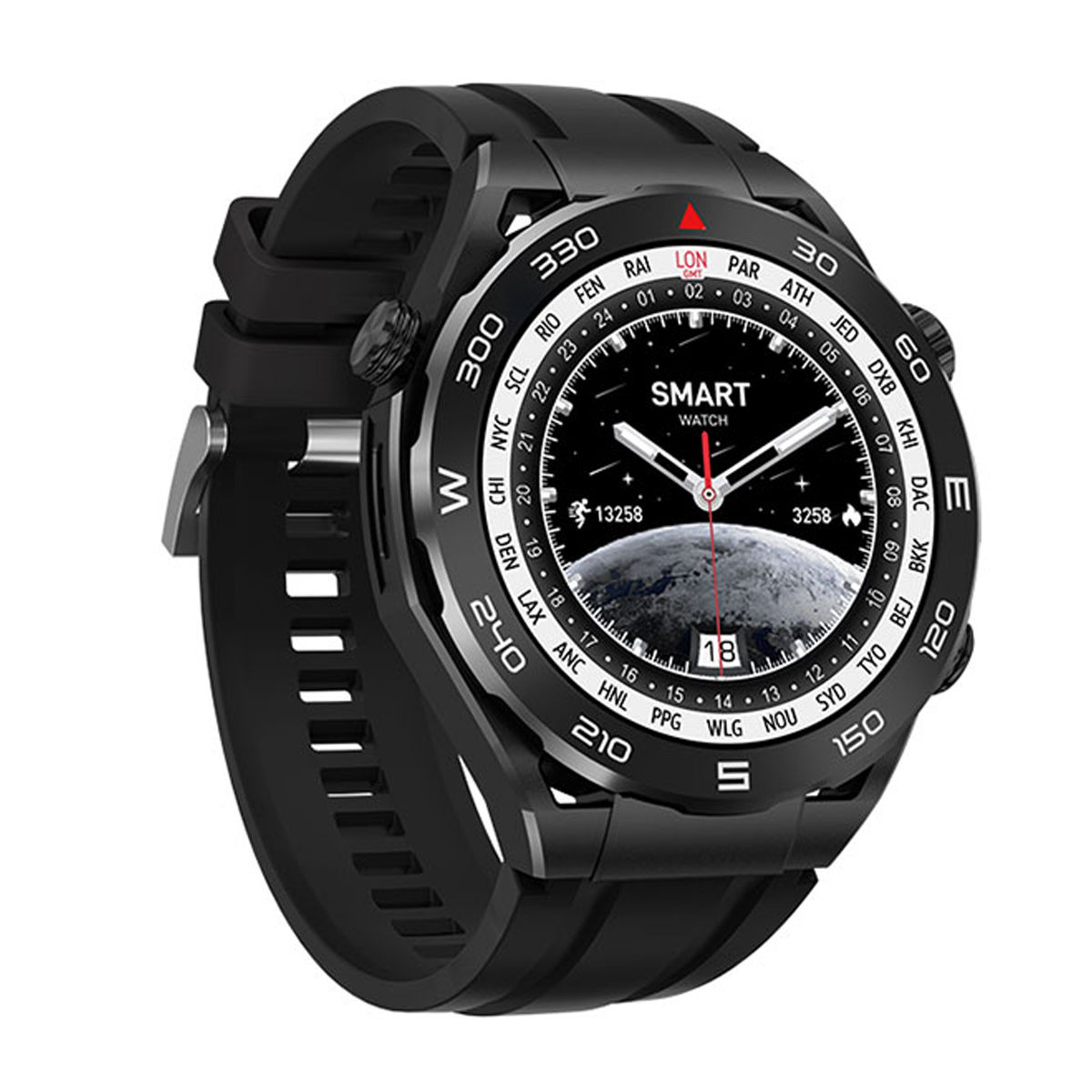 ساعت هوشمند کاکوسیگا مدل KSC-1124-بدنه مشکی بند مشکی ساعت هوشمند کاکوسیگا مدل KSC-1124-بدنه مشکی بند مشکی