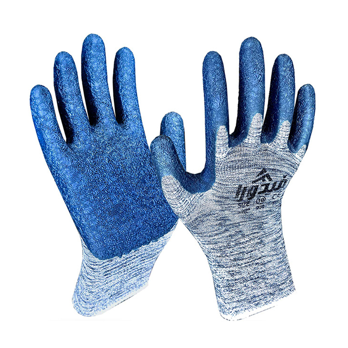 دستکش ایمنی فیدورا مدل ضد برش سری دو-طوسی آبی دستکش ایمنی فیدورا مدل ضد برش سری دو-طوسی آبی