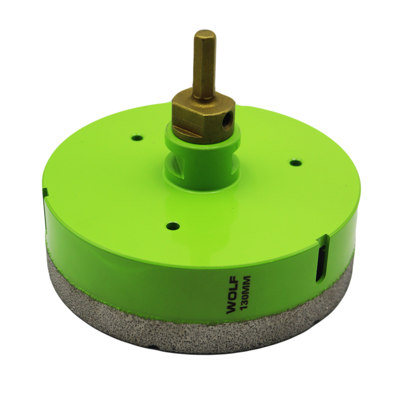 گردبر فرزی سنگ و سرامیک ولف مدل YP-0130 به همراه رابط تبدیل به دریل سایز 130 میلی متر گردبر فرزی سنگ و سرامیک ولف مدل YP-0130 به همراه رابط تبدیل به دریل سایز 130 میلی متر