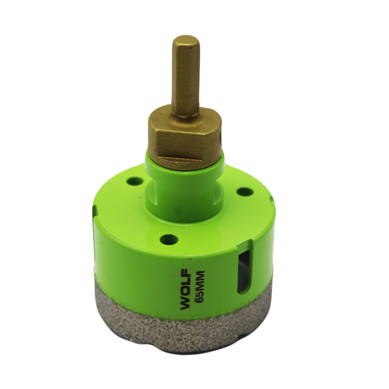 گردبر فرزی سنگ و سرامیک ولف مدل YP-065 به همراه رابط تبدیل به دریل سایز 65 میلی متر گردبر فرزی سنگ و سرامیک ولف مدل YP-065 به همراه رابط تبدیل به دریل سایز 65 میلی متر
