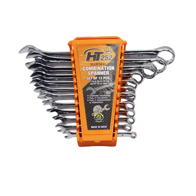 آچار یکسر تخت و یکسر رینگی اچ تی مدل YP-HT252-PPELEKANI مجموعه 12 عددی آچار یکسر تخت و یکسر رینگی اچ تی مدل YP-HT252-PPELEKANI مجموعه 12 عددی