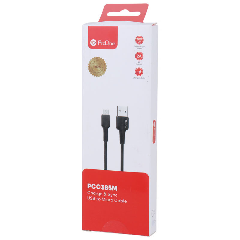 کابل MicroUSB پرووان مدل PCC385-M طول 1 متر کابل MicroUSB پرووان مدل PCC385-M طول 1 متر