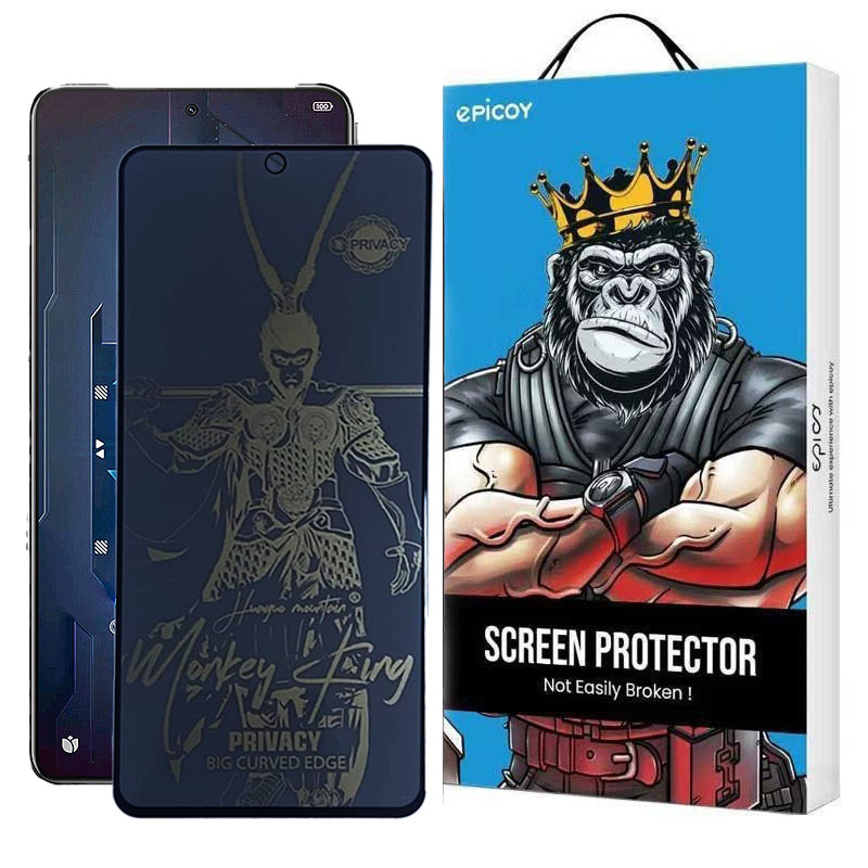 محافظ صفحه نمایش اپیکوی مدل wukong privacy مناسب برای گوشی موبایل شیائومی Black Shark 5 Pro / 5 / 4 Pro / 4 / 3s / 3