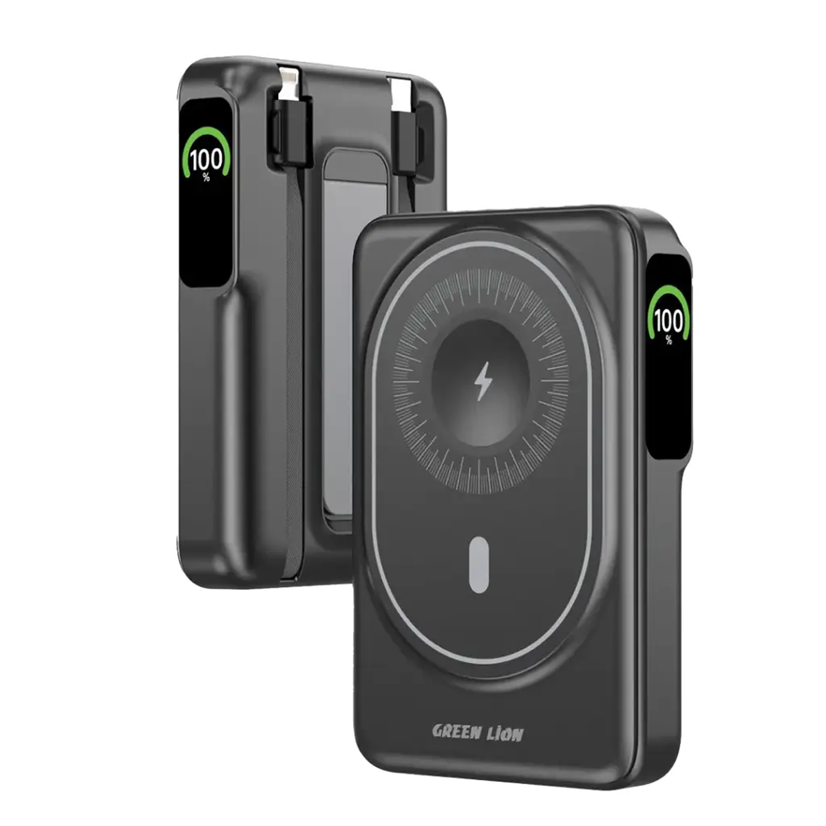 پاوربانک گرین لاین مدل Mag-Vision ظرفیت 10000 میلی آمپر ساعت پاوربانک گرین لاین مدل Mag-Vision ظرفیت 10000 میلی آمپر ساعت