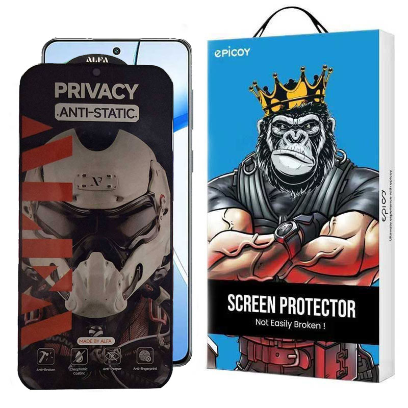 محافظ صفحه نمایش حریم شخصی گوشی وان پلاس Ace Pro اپیکوی مدل Alpha  محافظ صفحه نمایش حریم شخصی گوشی وان پلاس Ace Pro اپیکوی مدل Alpha