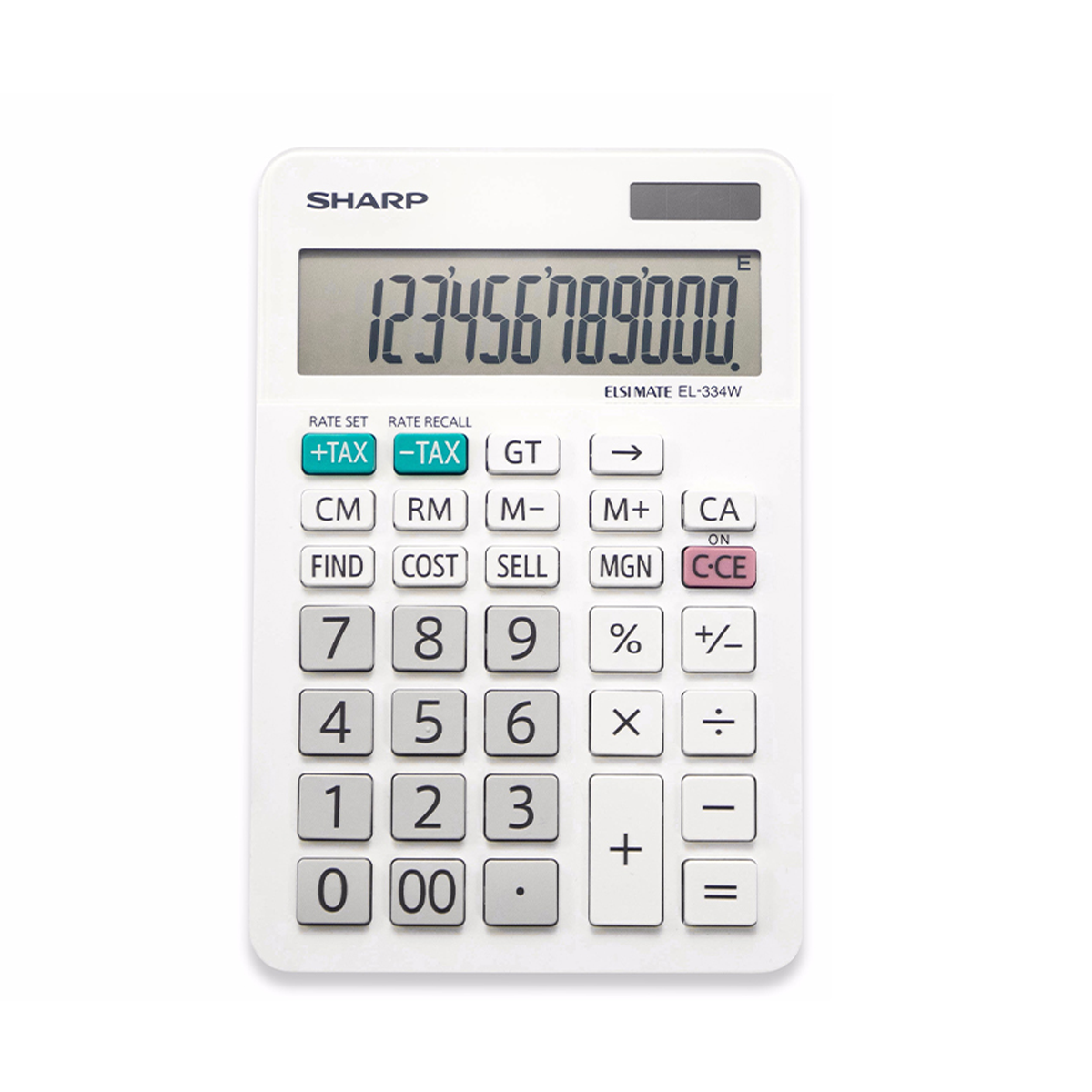 ماشین حساب شارپ مدل EL-334WB-سفید ماشین حساب شارپ مدل EL-334WB-سفید
