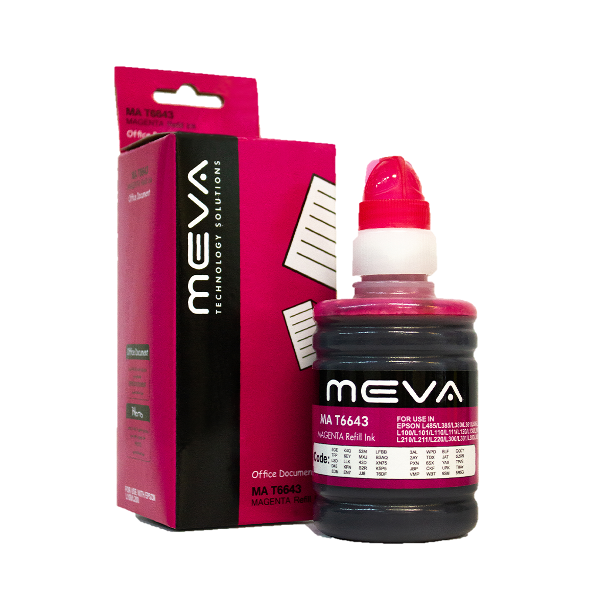 جوهر پرینتر میوا مدل MA-T6643-قرمز جوهر پرینتر میوا مدل MA-T6643-قرمز