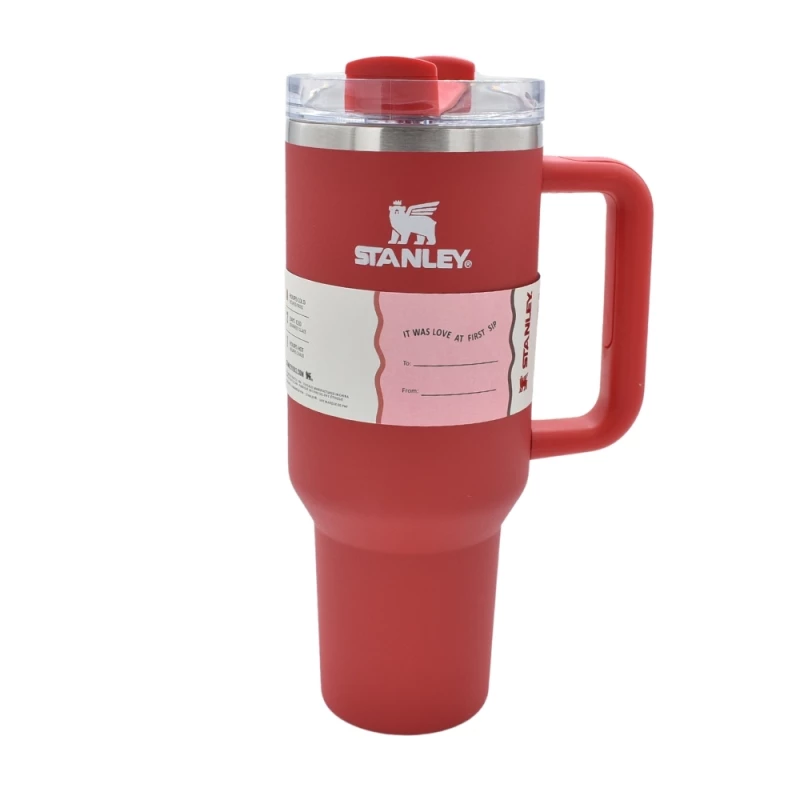 تراول ماگ استنلی مدل Quencher H2.0 FlowState Tumbler گنجایش 1.18 لیتر-آبی روشن